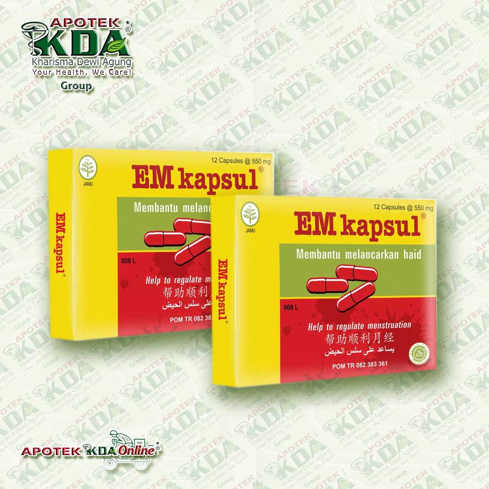 EM KAPSUL MELANCARKAN HAID