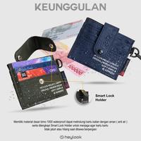 Gambar CARD HOLDER WATERPROOF NECK BAG DOMPER KARTU COIN - Biru dari HEYLOOK PROJECT Kota Tangerang 5 Tokopedia
