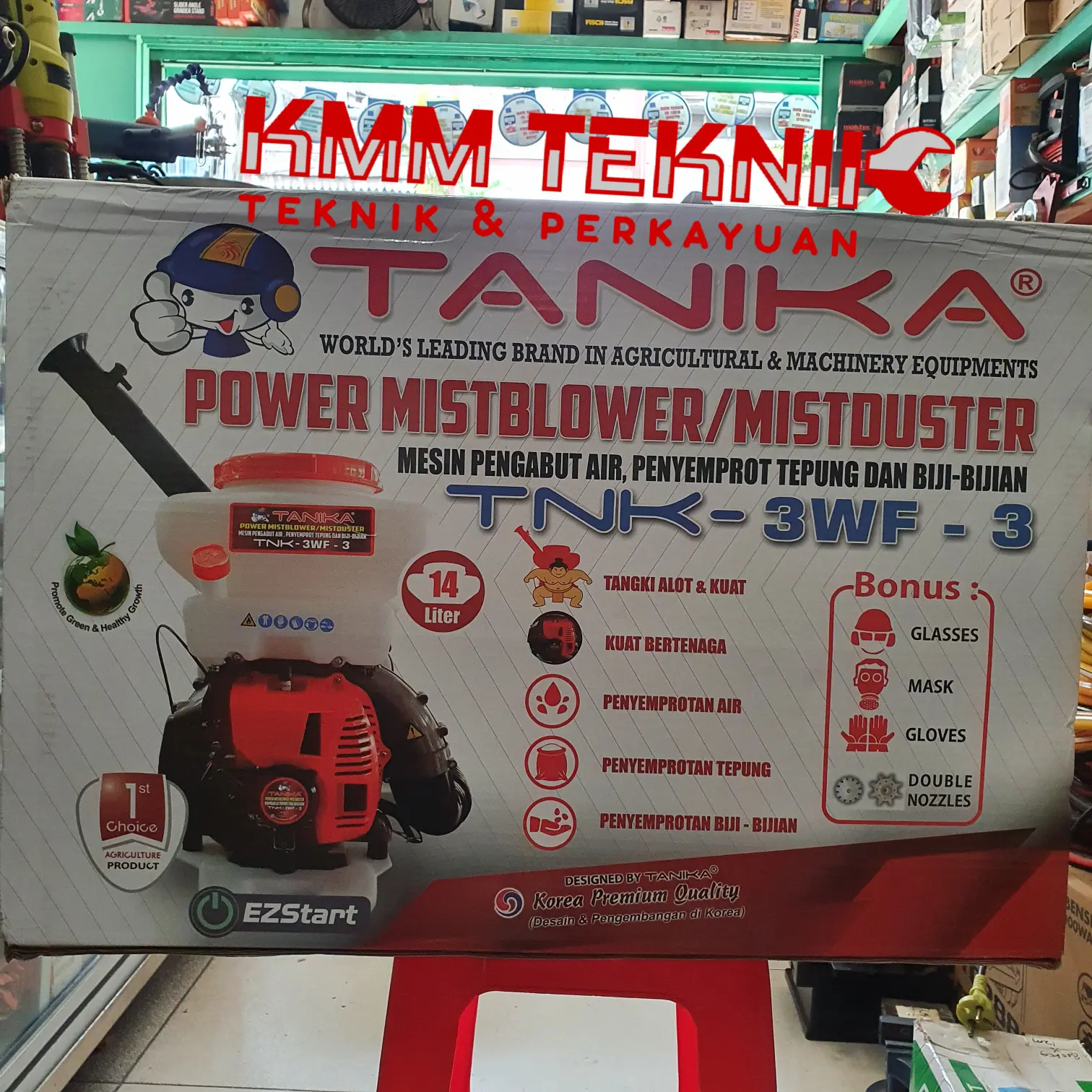 TANIKA POWER MIST BLOWER 3WF-3 3WF 14 LITER ALAT PENYEMPROT EMBUN 14L