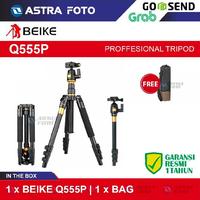Gambar Beike Q555P Tripod Proffesional For DSLR Mirrorless HP Garansi Resmi dari Astra Foto Kota Administrasi Jakarta Pusat 2 Tokopedia