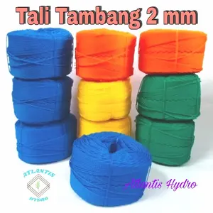 Tali Tambang Plastik 2mm / Tali Tampar / Tali Jaring ( 1Roll ) MURAH!!