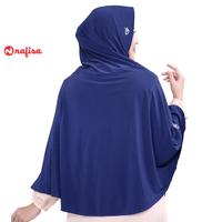 Gambar Nafisa Aqila | Jilbab Instan Syar'i | Kerudung Bergo Bordir Premium - Pink Fanta dari Hijab Nafisa_NEW Kota Surabaya 4 Tokopedia