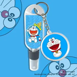 HAND SANITIZER SPRAY DORAEMON CUTE / FREE GANTUNGAN / PRAKTIS
