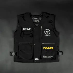 Kremlin Vest Tactical Techwear Hitam - Dark Tech