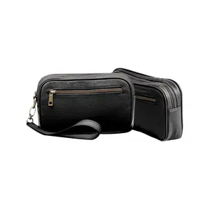 CARDIFF BLACK - Tas Tangan Pria | Clutch bag | Handbag Cowok Premium From THE DAILY SMITH