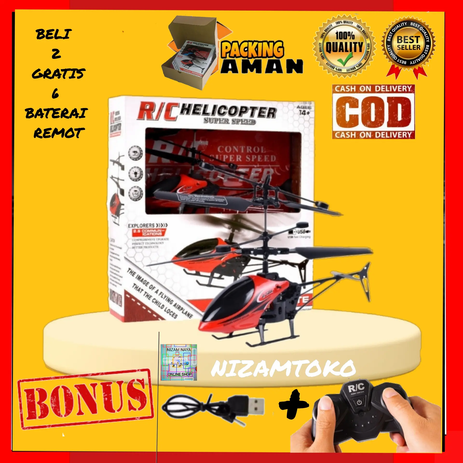 RC HELIKOPTER REMOTE CONTROL