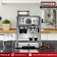 Gambar LEORICCO ACM5800 Mesin Kopi Espresso dengan Penggiling Bawaan Double Boiler 20 Bar 2.7L Stainless Steel Bergaransi 1 Tahun dari Almaz Leoricco Coffee Maker Kota Administrasi Jakarta Pusat 3 Tokopedia