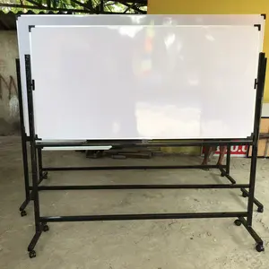 Whiteboard Double Face Magnetik 90 × 180 Cm
