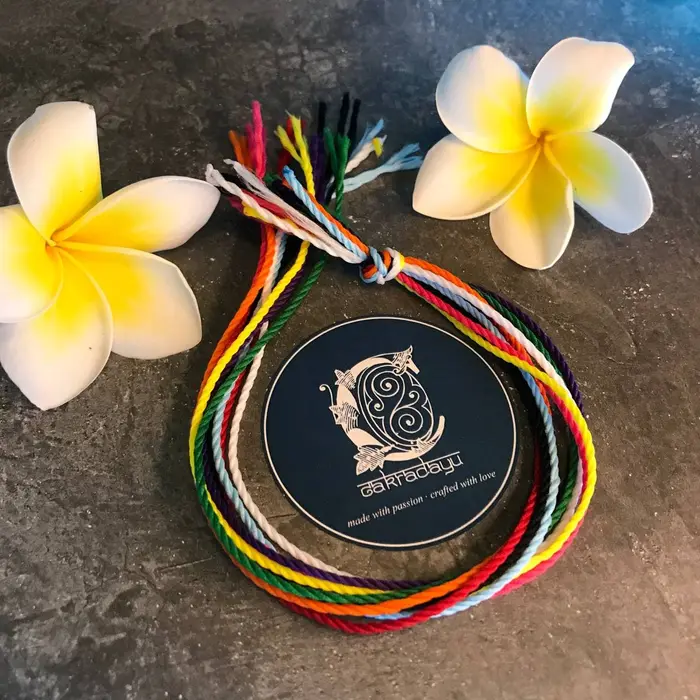Gambar Gelang Sangadatu Polyester Premium Asli Khas Bali (Lilit Manual) - S dari Cakradayu Dewata Kota Denpasar 3 Tokopedia