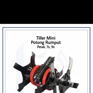 TILLER MINI Potong Rumput kotak *7 *9 Penggembur Tanah TILLER HEAD