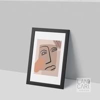 Gambar Lukisan Art Abstrak Minimalis Frame Hiasan Dinding Dekorasi Wallpaper - Putih dari LANCARI Kota Administrasi Jakarta Pusat 3 Tokopedia