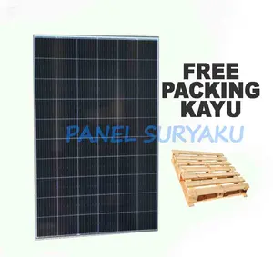 Solar Panel 320wp Mono / 320wp Monocrystalline Free Packing Kayu