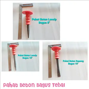 Pahat beton / betel topi bagus tebal