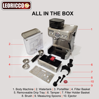 Gambar LEORICCO ACM5800 Mesin Kopi Espresso dengan Penggiling Bawaan Double Boiler 20 Bar 2.7L Stainless Steel Bergaransi 1 Tahun dari Almaz Leoricco Coffee Maker Kota Administrasi Jakarta Pusat 5 Tokopedia