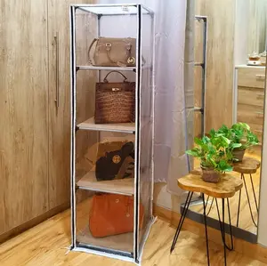 Lemari Display Toko Tas Aksesoris Kosmetik Wardrobe Sepatu Lp04