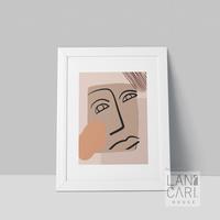 Gambar Lukisan Art Abstrak Minimalis Frame Hiasan Dinding Dekorasi Wallpaper - Putih dari LANCARI Kota Administrasi Jakarta Pusat 2 Tokopedia