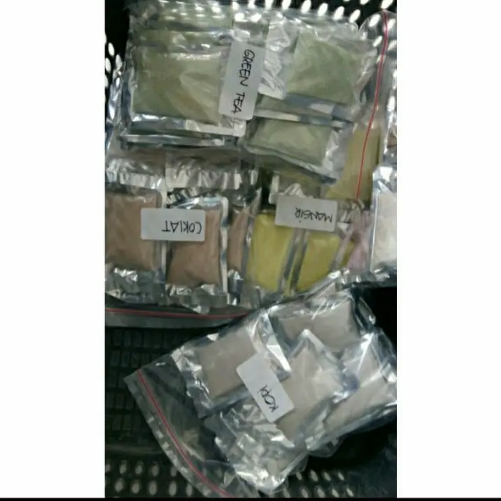 packing kemasan uk. 25gr dan 10gr