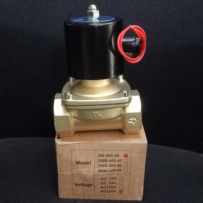 Jual Solenoid Valve 1.5 inch UW40 / 2W 400-40 galaele NORMAL CLOSE ...
