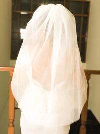 Gambar Sarkara wedding veil kerudung pernikahan 42 3 lapis tile dari Sarkara Kota Tangerang Selatan 4 Tokopedia