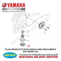 Gambar PLUG, DRAIN,TUTUP OLI NMAX, MIO, FINO,AEROX 54P-E5351-01 dari Yamaha Bintang Rejeki Motor Kab. Bandung 3 Tokopedia