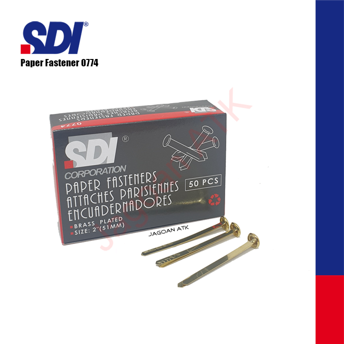 Gambar SDI 0774 Paku Belah 2" / File Fastener 2" dari SDI ZRM Indonesia Kota Administrasi Jakarta Barat Tokopedia