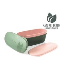 Gambar Kotak Makan Light My Fire SnapBox oval BIO 2 pack - Green Pink dari Kayak Outdoor Kota Bogor 1 Tokopedia