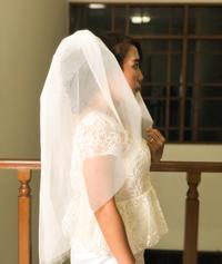 Gambar Sarkara wedding veil kerudung pernikahan 42 3 lapis tile dari Sarkara Kota Tangerang Selatan 3 Tokopedia