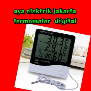 Termometer Digital Hygrometer HTC 2 - Alat ukur suhu ruangan