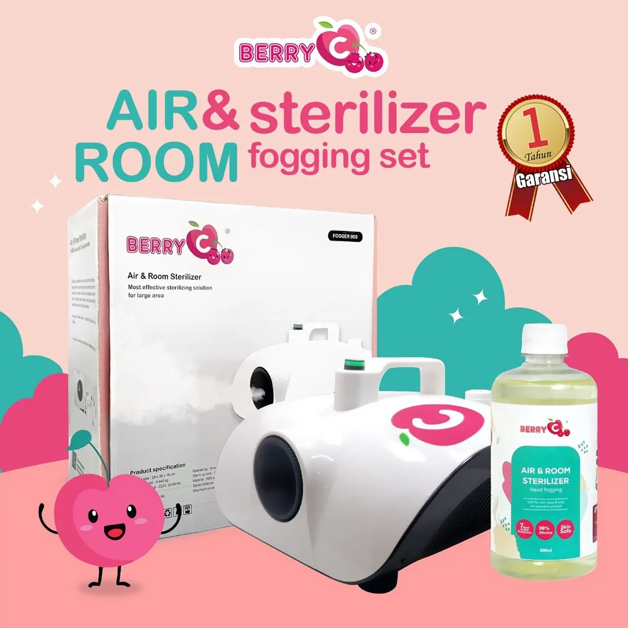 Berry c Mesin Fogging + BerryC Liquid Fogging