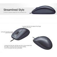 Gambar Logitech Mouse M90 Kabel USB Desain Ergonomis Plug and Play dari Metoocel Official Kota Administrasi Jakarta Barat 3 Tokopedia