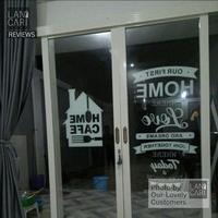 Gambar Stiker Home Cafe shop toko Kafe wall Sticker Kaca Cutting Dinding - Hitam Doff dari LANCARI Kota Administrasi Jakarta Pusat 4 Tokopedia