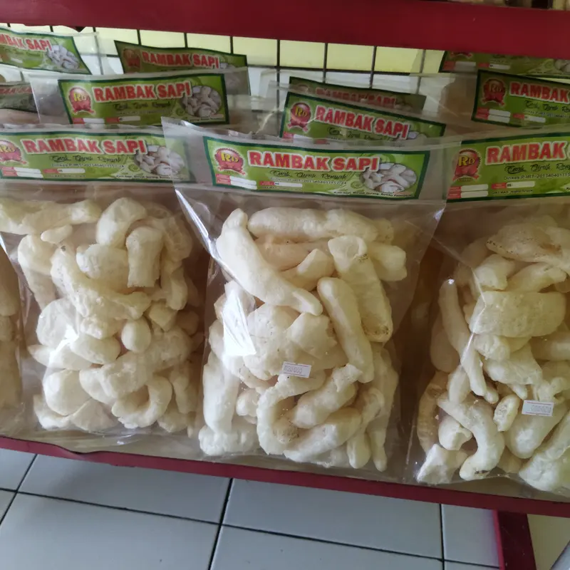 rambak sapi/Kerupuk sapi/kerupuk/rambak/camilan/cemilan sehat/home mad 3