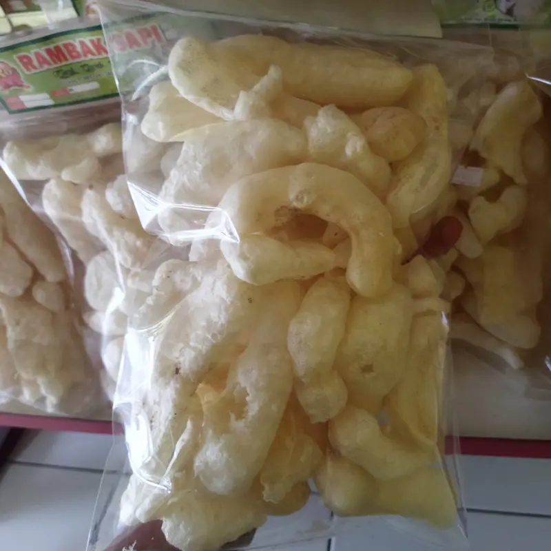 rambak sapi/Kerupuk sapi/kerupuk/rambak/camilan/cemilan sehat/home mad 2