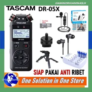 Tascam DR-05X Stereo Handheld Digital Audio Recorder