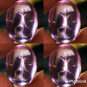 Batu Permata Hot Pinkis Saffire Star Bangkok Kristal