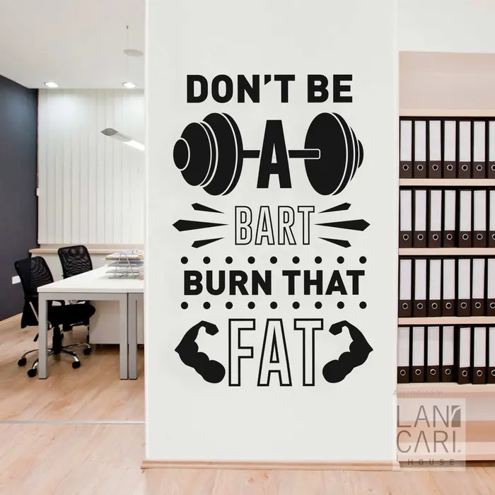 Gambar Stiker Cutting Fitness Burn Fat Dekorasi Sticker Wall Window Decal - Putih, S dari LANCARI Kota Administrasi Jakarta Pusat 4 Tokopedia