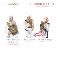 Gambar Cuddle Me Levana Carrier Gendongan Depan Gendongan Bayi Cuddleme - Motif A dari Berry Baby Kota Bandung 4 Tokopedia