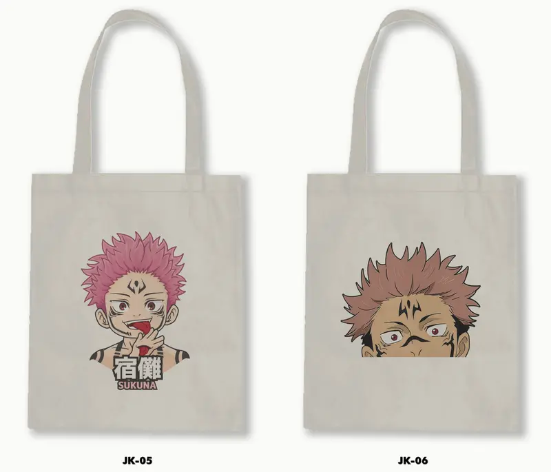 TOTE BAG BLACU - JUJUTSU KAISEN /ANIME/MANGA 2