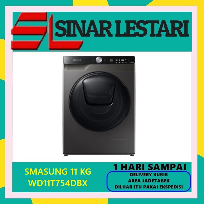 Gambar SAMSUNG WD11T754DBX/SE MESIN CUCI FRONT LOADING 11 KG WITH DRYER dari Store Sinar Lestari Kota Administrasi Jakarta Barat Tokopedia
