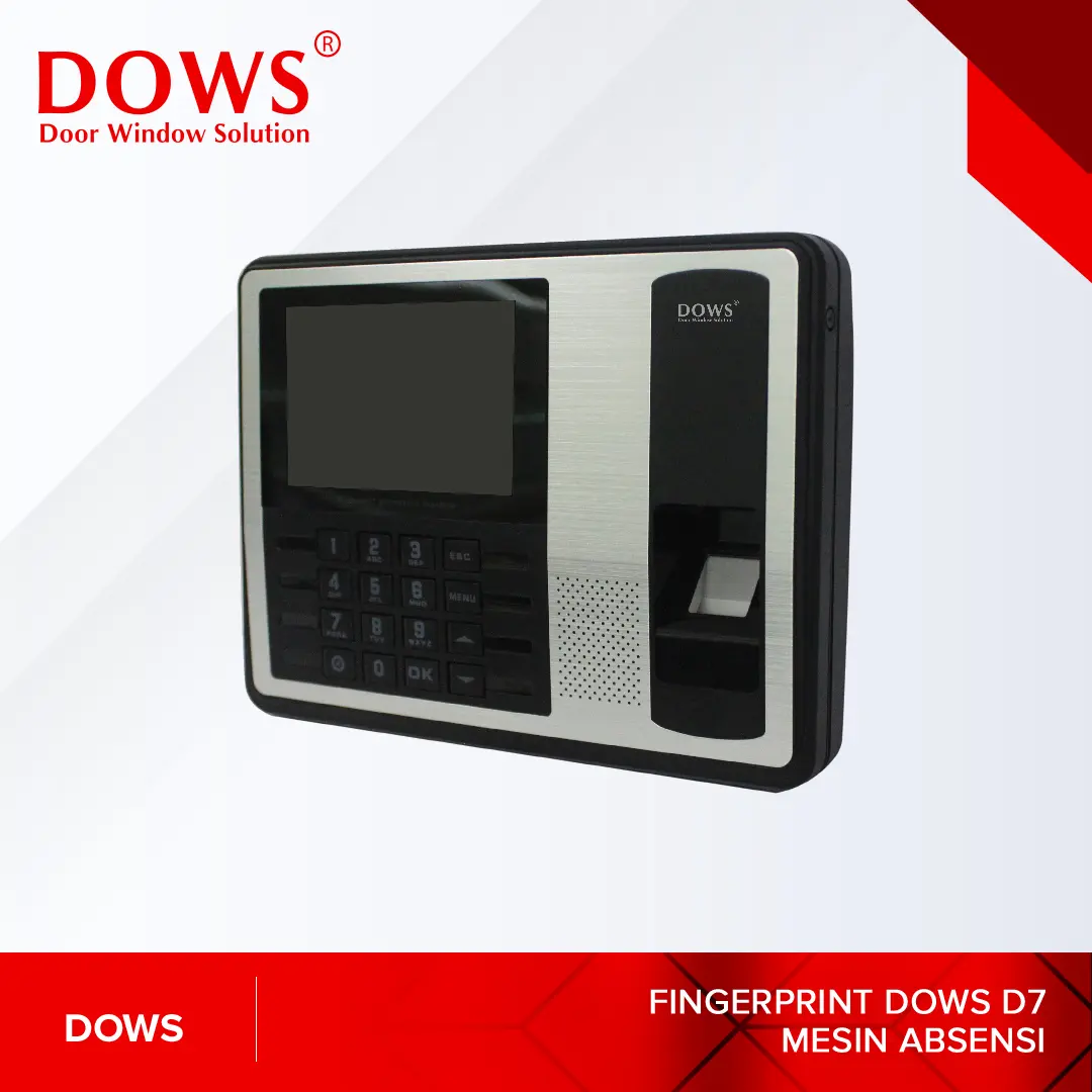 DOWS D7 Mesin Absensi Fingerprint Sidik Jari Access Control Akses