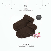 Gambar Little Palmerhaus Socks Folded Cuff With Antislip Kaos Kaki Bayi Anak - 12-24 bulan, Dusty Pink dari Berry Baby Kota Bandung 4 Tokopedia