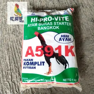 PAKAN/MAKANAN PUR/VOER AYAM BURAS STARTER BANGKOK A591K HI-PRO-VITE