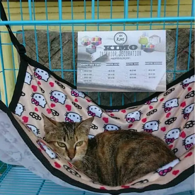 Ayunan kucing - CAT HAMMOCK KIMO - ayunan kandang kucing