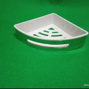 Rak sabun sudut stainless bagian dalam pvc