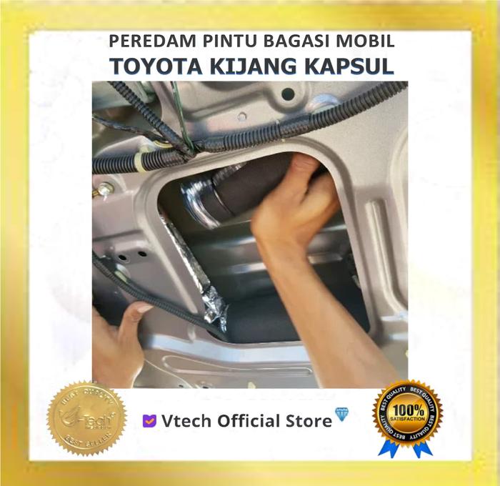 Gambar VTECH Peredam Suara Pintu Bagasi Belakang Toyota Kijang Kapsul dari Vtech Peredam Authorized Store Kota Bandung Tokopedia