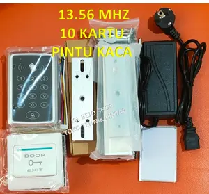 DOOR LOCK RFID SET PINTU KACA