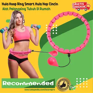 Hula Hoop Ring Smart Hula Hop Cincin Alat Pelangsing Tubuh Di Rumah