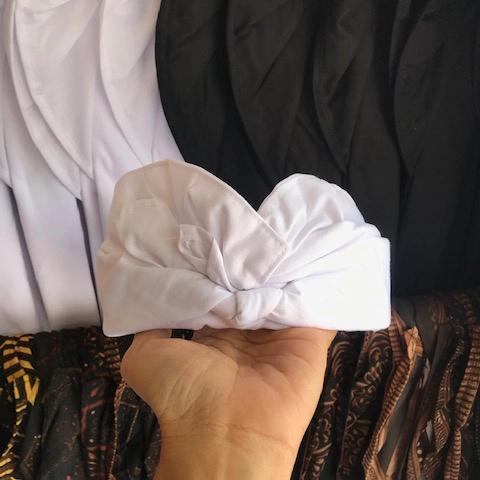 udeng putih jadi,bungkulan,putih polos 0