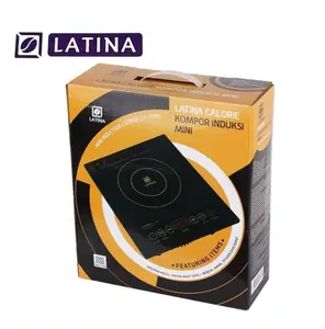 Alat Kopi Kompor Induksi mini 21 x 25 cm 100-1000 watt Latina Calorie