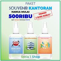 Gambar PAKET SOUVENIR Hand Sanitizer 60 ml Cair Spray Desain Custom Std WHO - lavender dari setia1.shop Kab. Tangerang 3 Tokopedia